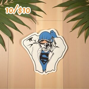 Healthcare Superhero Sticker 2 1/4”, Matte Finish Nurse, Doctor, Medical Worker